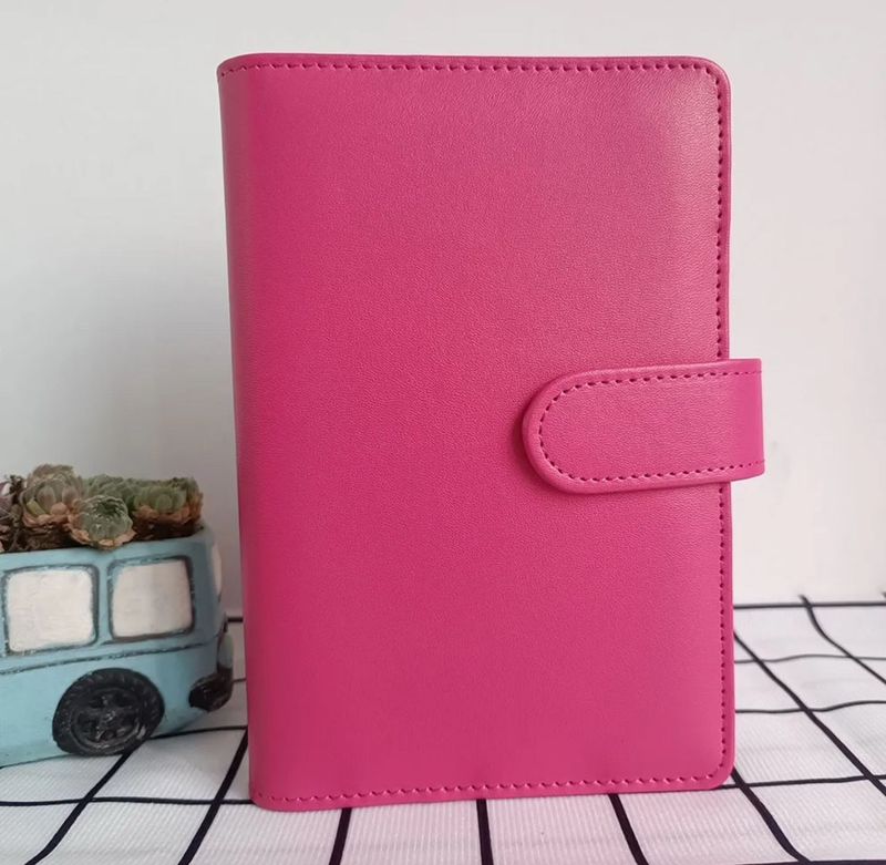 Budget Binder, A6, pink