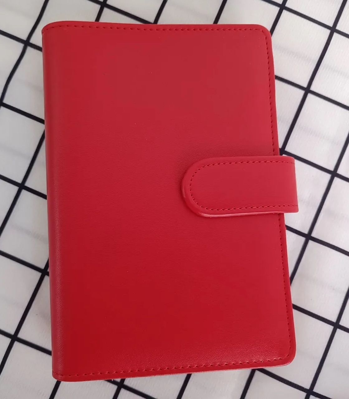 Budget Binder, A6, rot