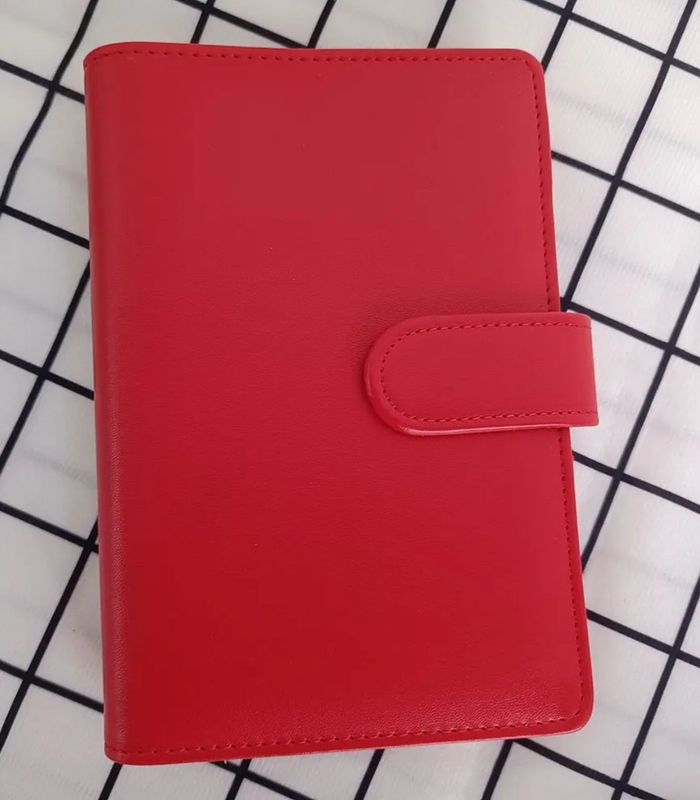 Budget Binder, A6, rot