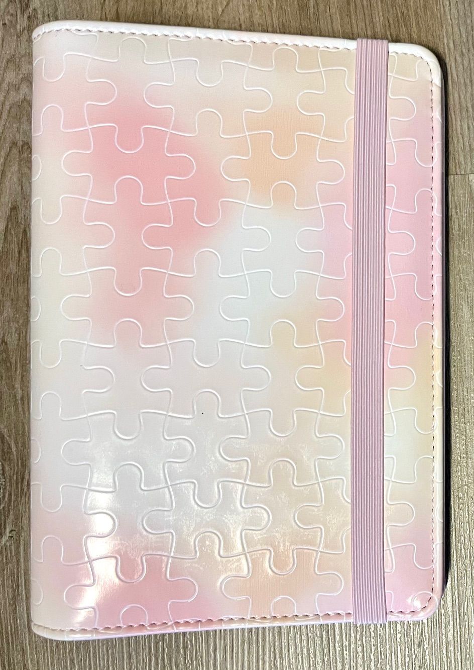 Budget Binder, A6, Puzzleoptik rosa