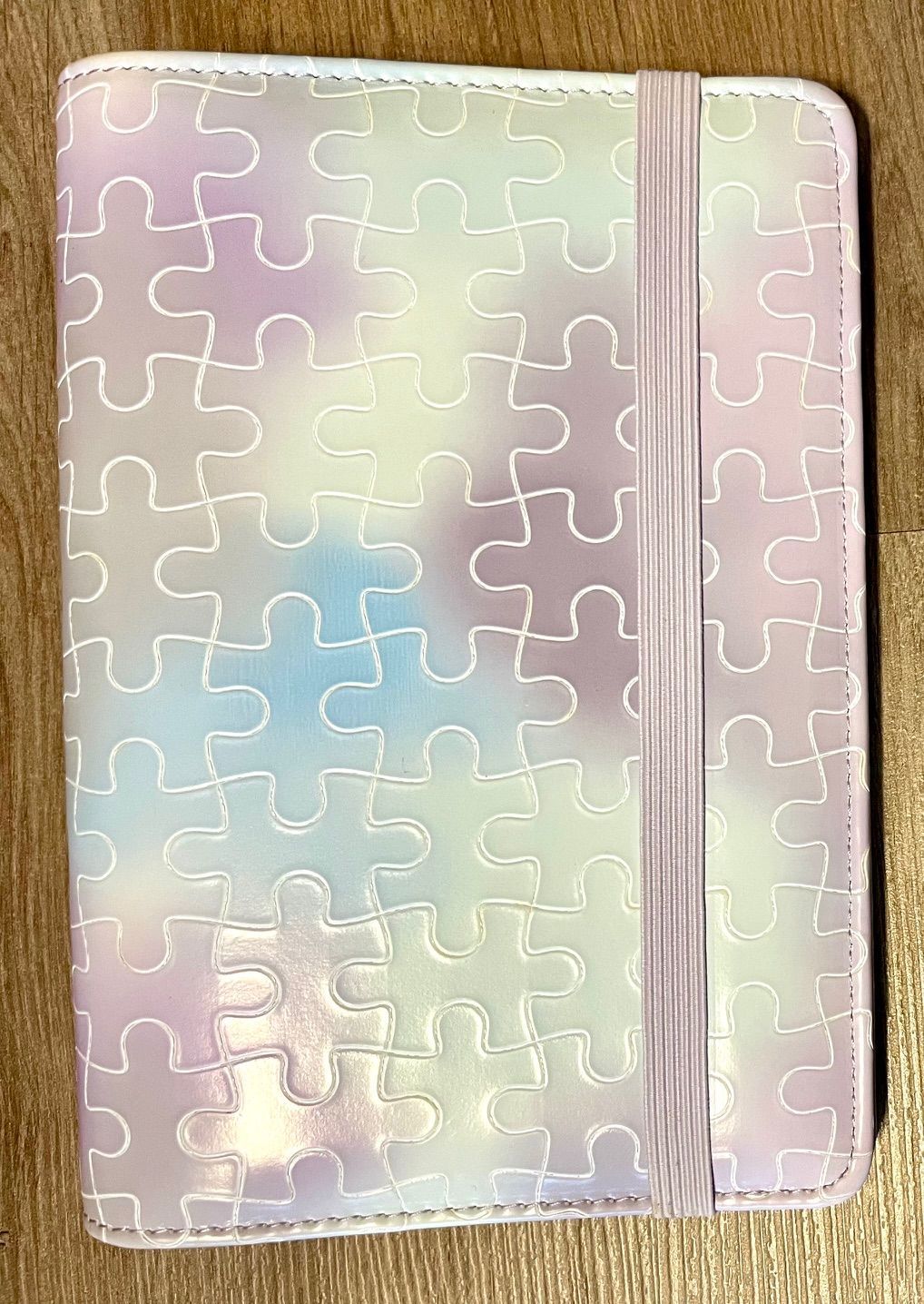 Budget Binder, A6, Puzzleoptik lila