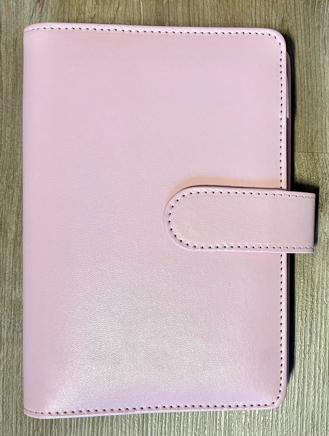Budget Binder, A6, rosa