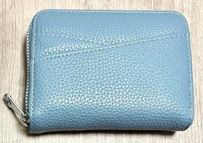Budget Portemonnaie hellblau