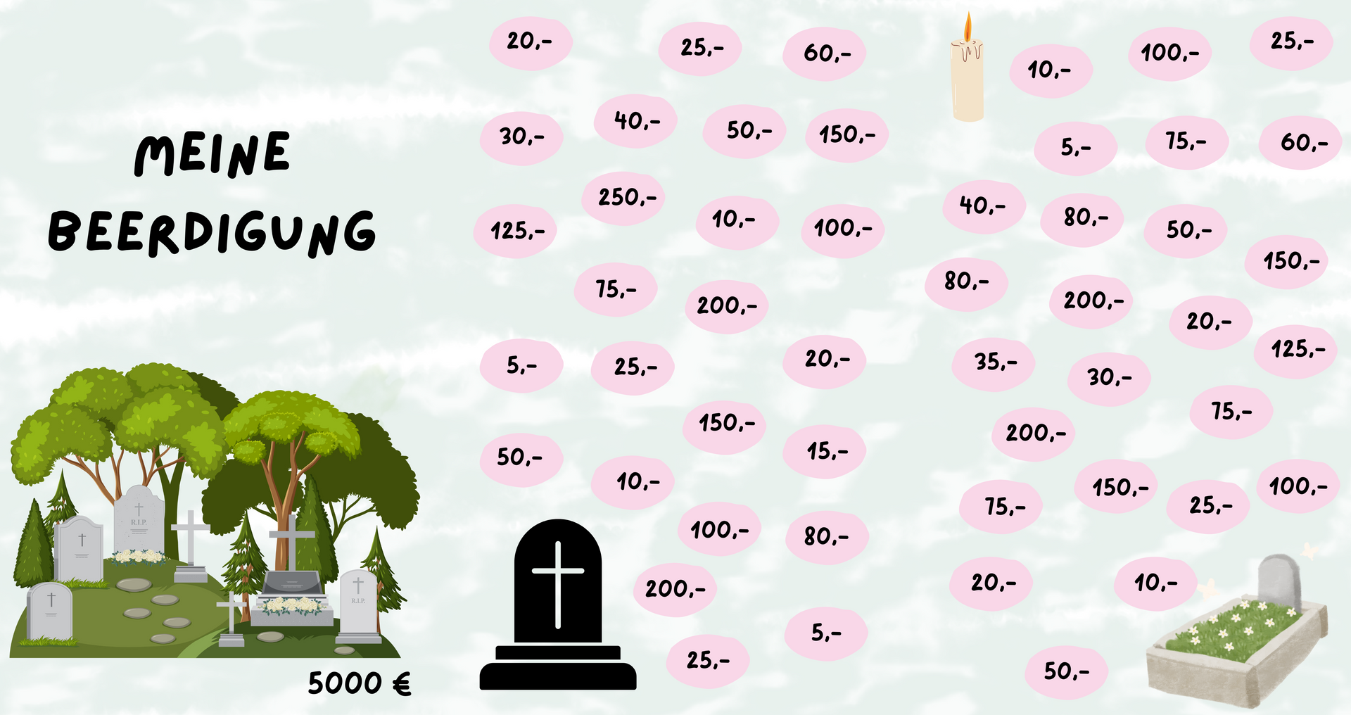 Spar Challenge Klappkarte 