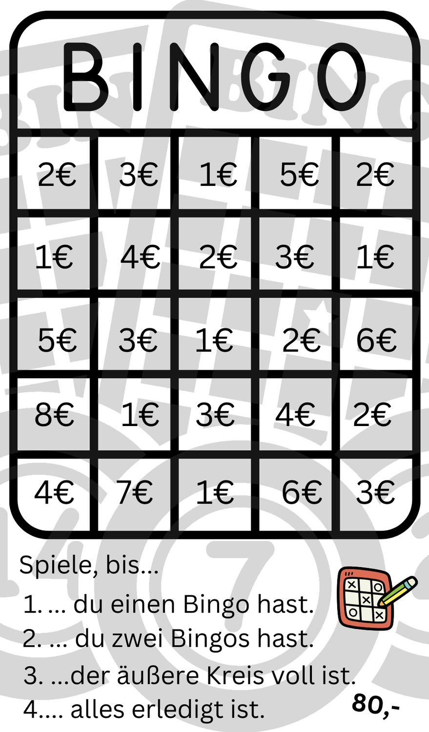 Spar Challenge "Bingo"