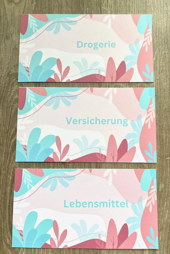 Dashboards A6, verschiedene Farben, 3er Set