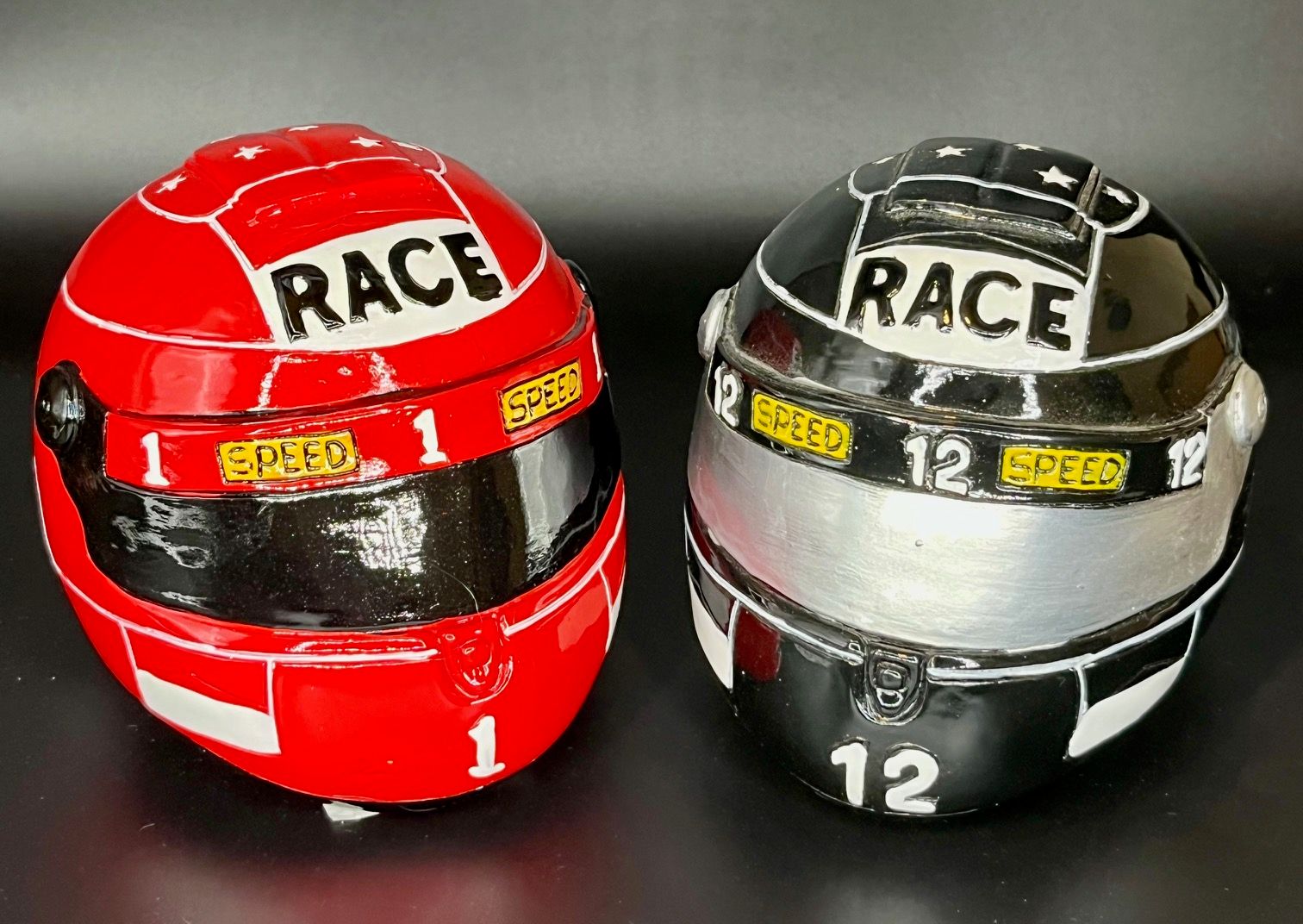 Spardose Motorradhelm