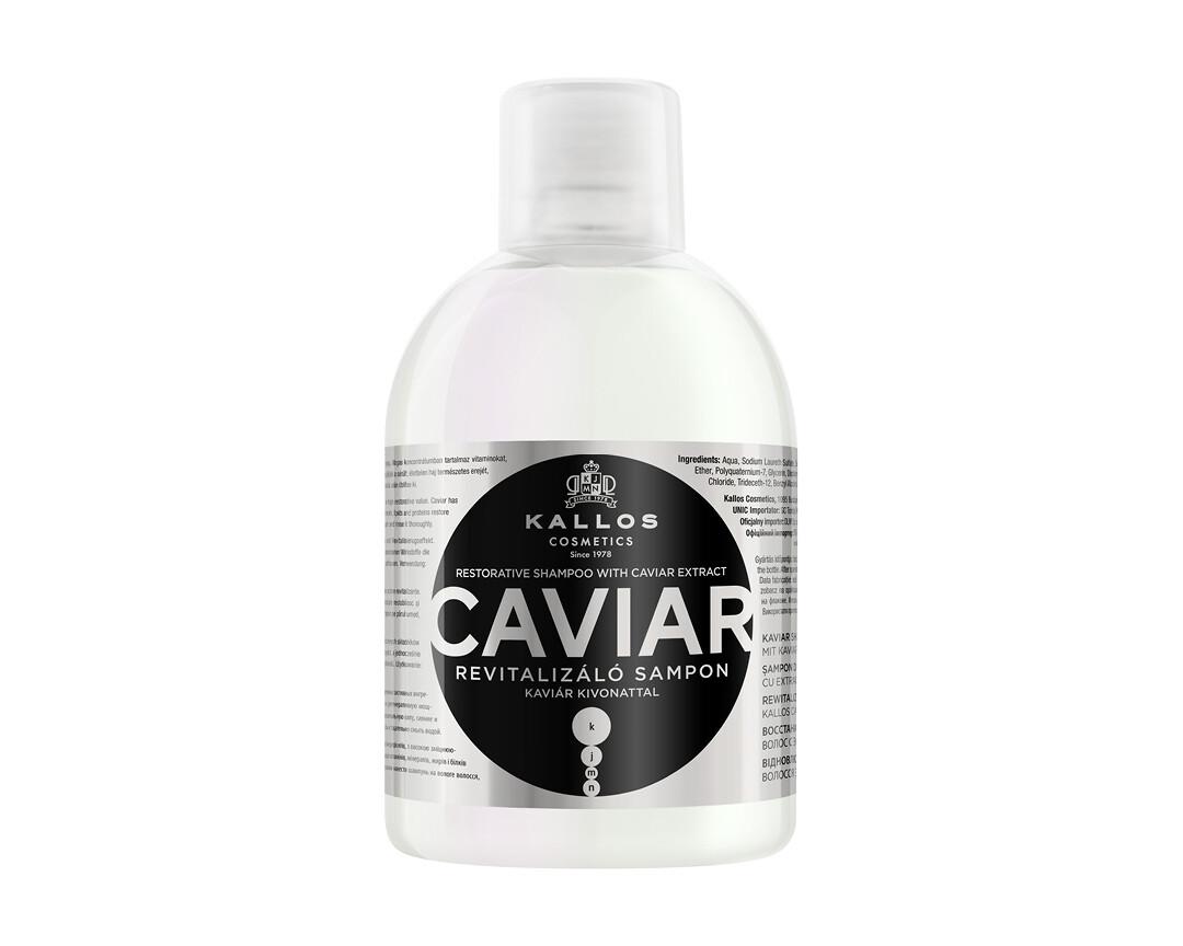 KJMN CAVIAR RESTORATIVE SHAMPOO WITH CAVIAR EXTRACT 1000 ml