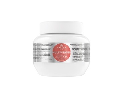KJMN MULTIVITAMIN ENERGISING HAIR MASK WITH GINSENG EXTRACT AND AVOCADO OIL 275 ML