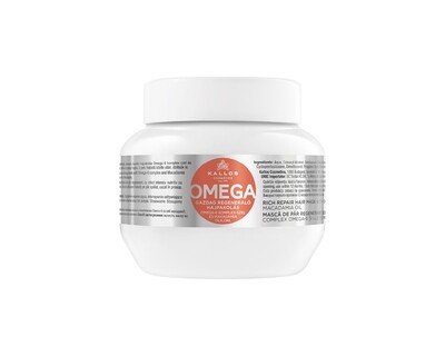 KJMN OMEGA RICH REPAIR MASK FOR LIFELESS AND DAMAGED HAIR WITH OMEGA-6 COMPLEX AND MACADAMIA OIL 275 ML