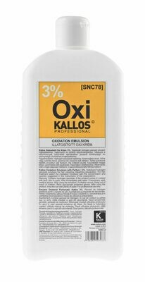 KALLOS OXIDATION EMULSION WITH PARFUM 10VOL 3% 1000 ml