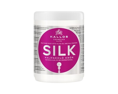 KJMN SILK HAIR MASK WITH OLIVE OIL AND SILK PROTEIN FOR DRY, SENSITISED AND LIFELESS HAIR