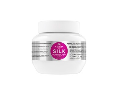 KJMN SILK HAIR MASK WITH OLIVE OIL AND SILK PROTEIN FOR DRY, SENSITISED AND LIFELESS HAIR