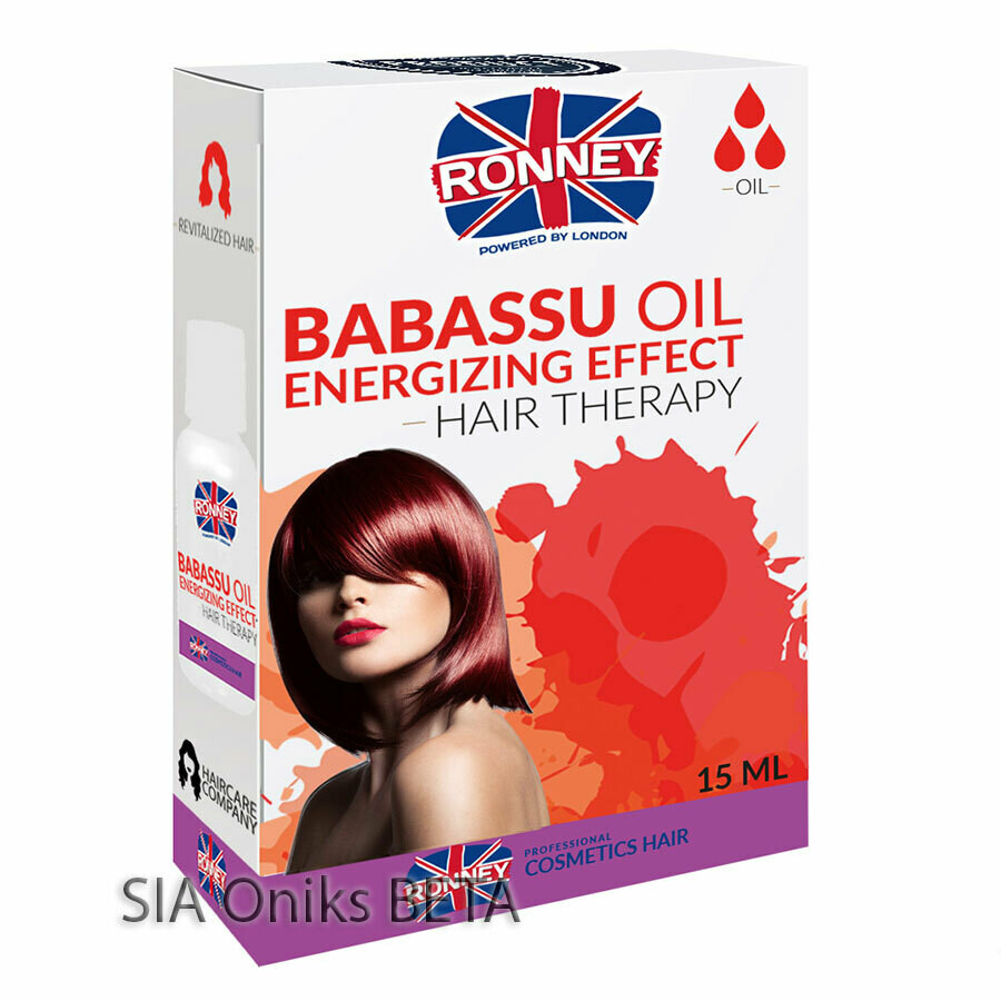 PROFESSIONAL HAIR OIL BABASSU OIL ENERGIZING EFFECT HAIR THERAPY 15 ml