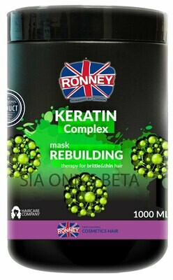 PROFESSIONAL MASK KERATIN COMPLEX REBUILDING THERAPY FOR BRITTLE AND THIN HAIR 1000 ml