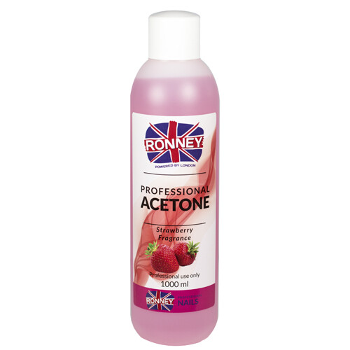 RONNEY  Professional Acetone Strawberry 1000 ml