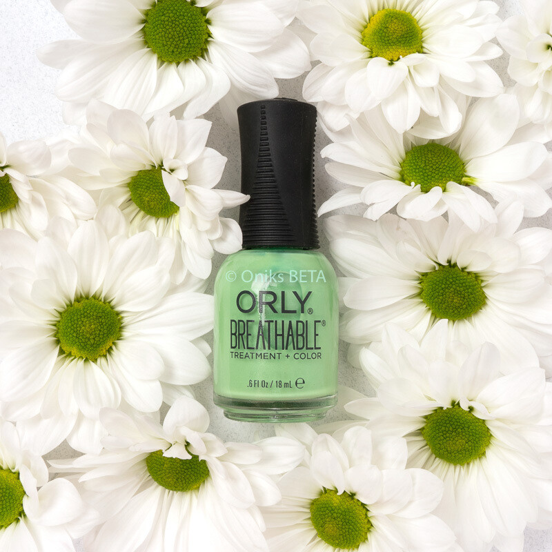 ORLY Breathable Treatment + Color  HERE FLORA GOOD TIME 18mL