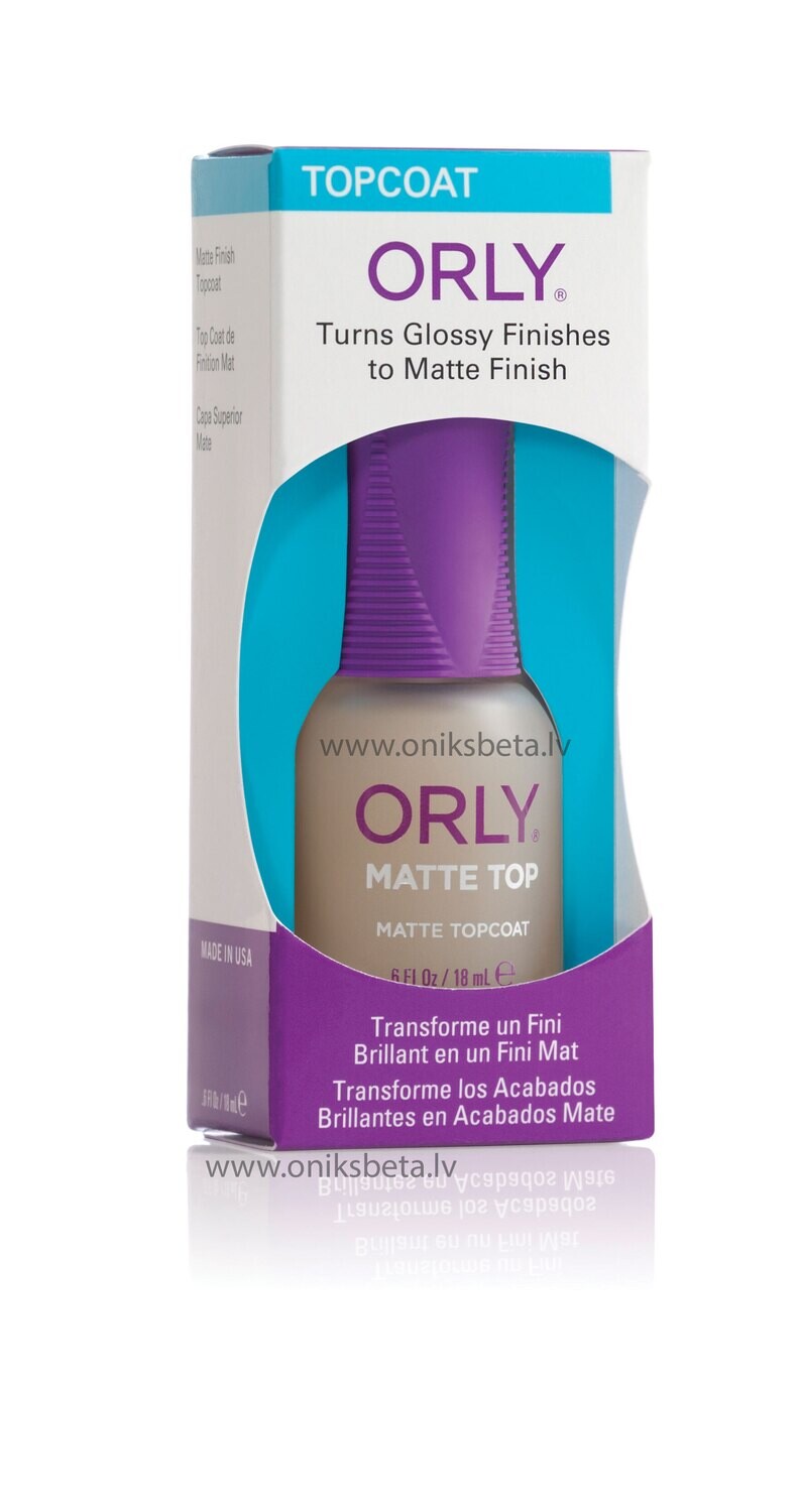 ORLY TOPCOAT Matte Top 18ML