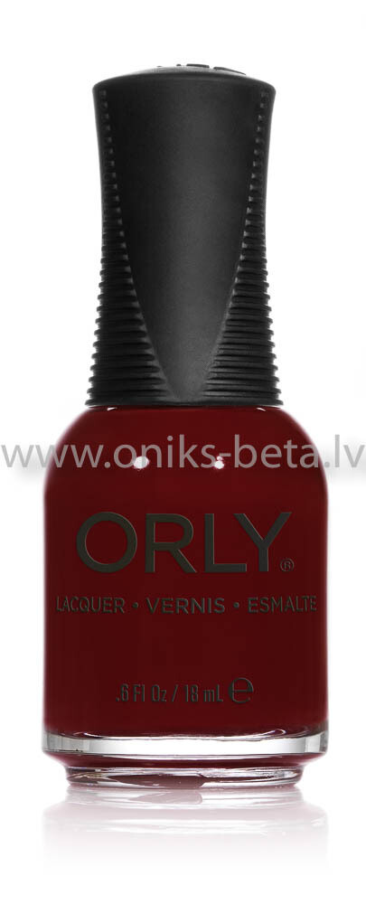 ORLY NAIL LACQUER .6 OZ / 18ML Red Flare