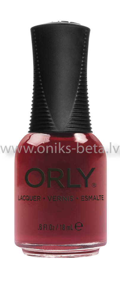 ORLY NAIL LACQUER .6 OZ / 18ML Fall 2020 Red Rock