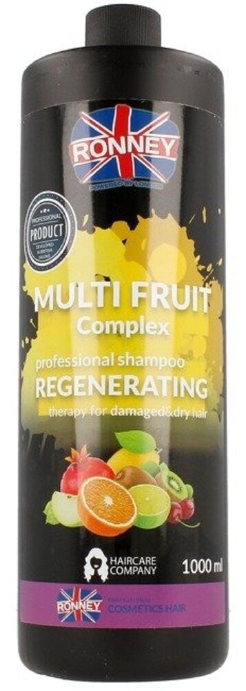 PROFESSIONAL SHAMPOO MULTI FRUIT COMPLEX REGENERATING THERAPY FOR DAMAGED AND DRY HAIR 1000 ML