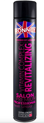 RONNEY Hair Spray Vitamin Complex REVITALIZING 750 ml