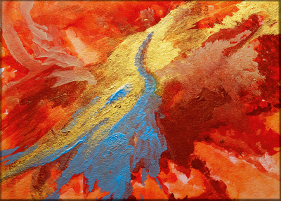 Lichttor 8 - ” Dein Füreinander - Deine Macht” · Acrylblock