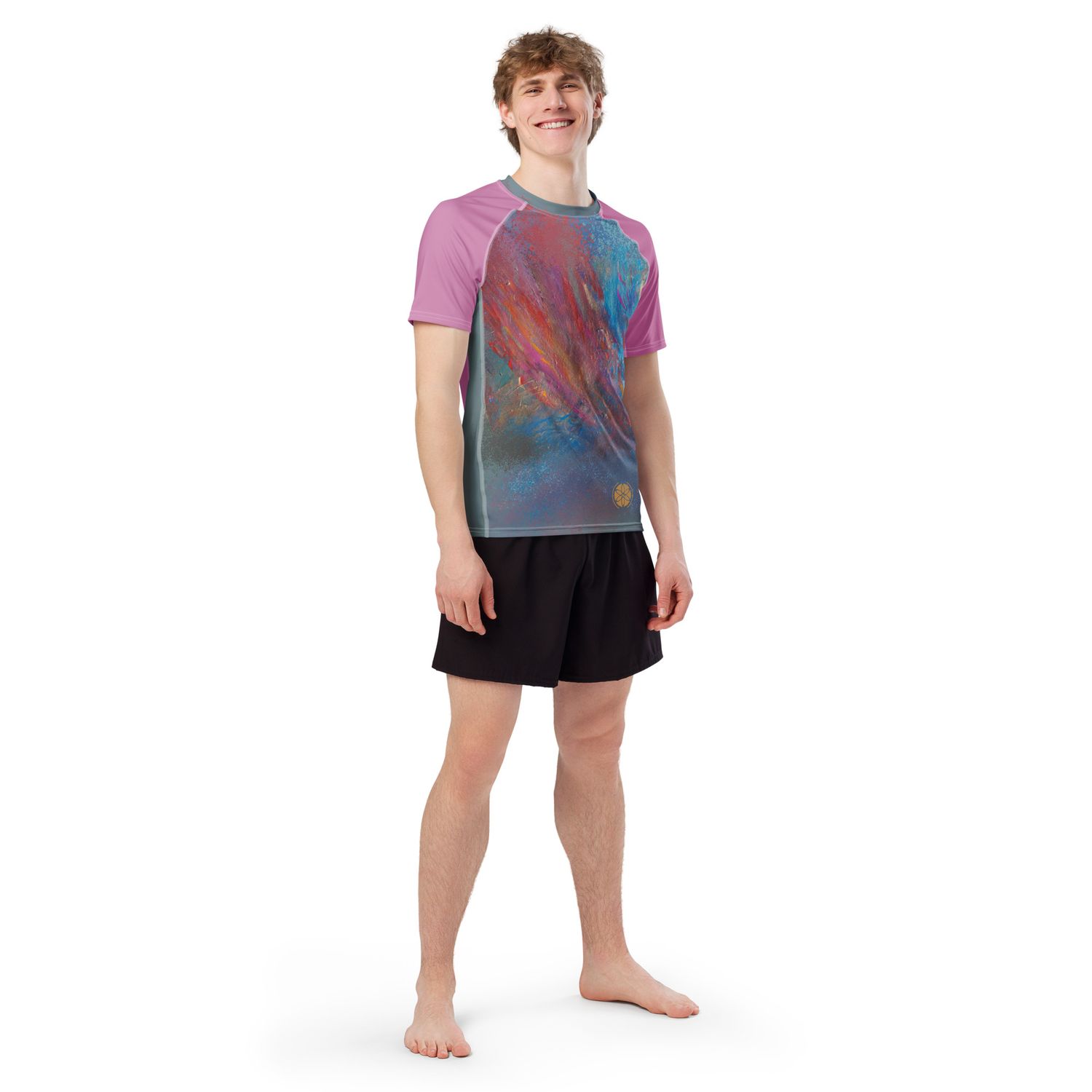 NEA - Rashguard Herren · Verbindung aller Elemente im Einklang ”Freiheit erden”