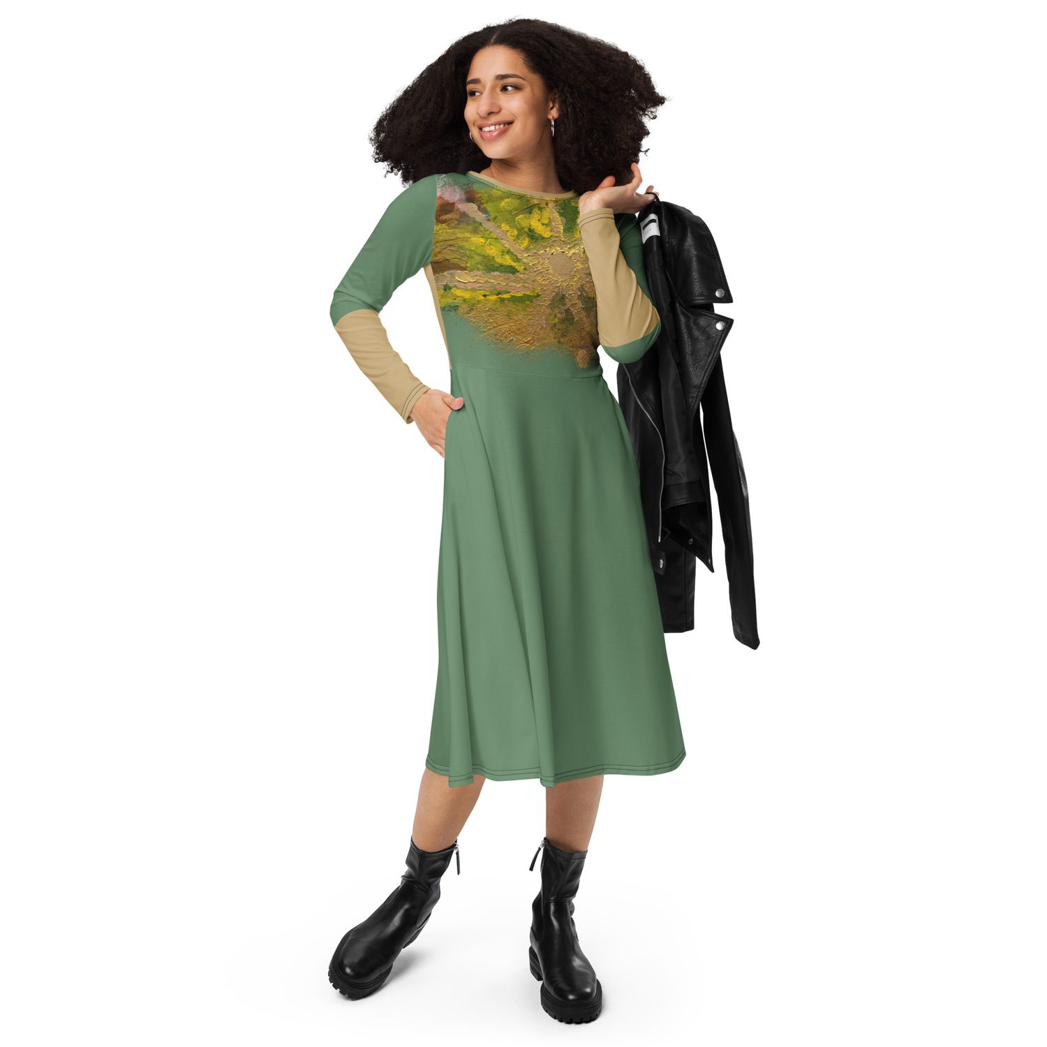 NEA - Midikleid · Element Erde ”Innere Welt aktivieren”