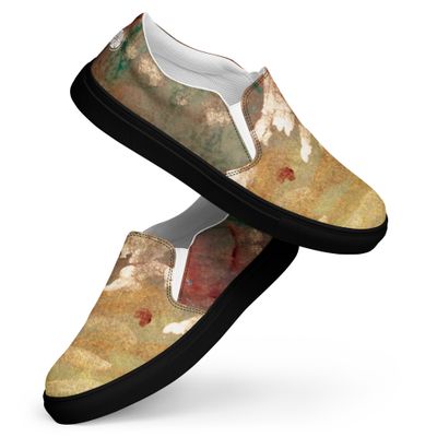 NEA - ”Verbunden im Licht” - Damen-Slipper aus Segeltuch