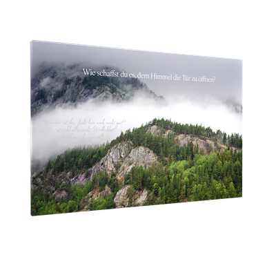 Photo-Druck ”Gesund werden”