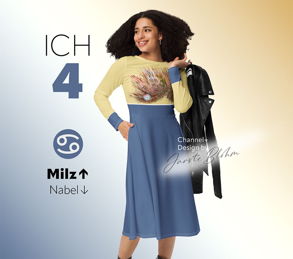 NEA Midikleid - ICH 4 - Aufbau Krafttfeld Milz↑