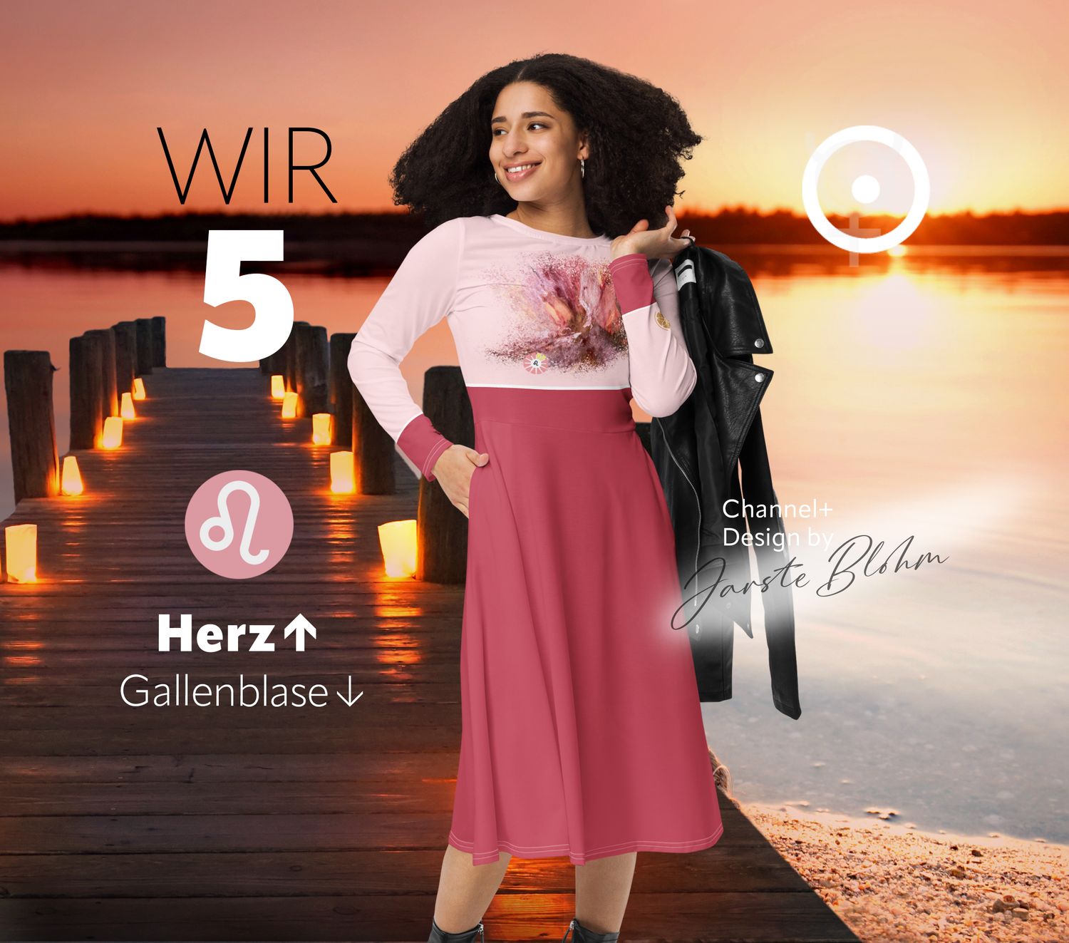 NEA Dress - WIR 5  - Aufbau Krafttfeld Herz↑