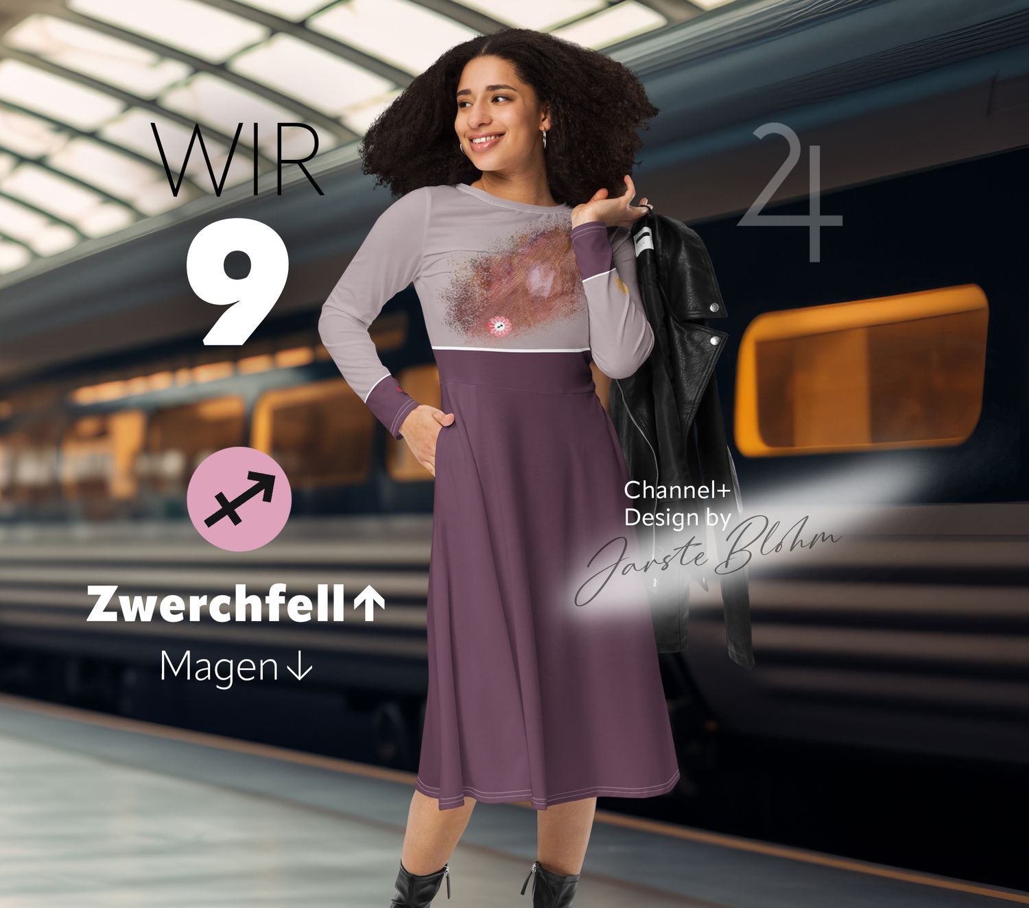 NEA Dress - WIR 9  - Aufbau Krafttfeld Zwerchfell↑