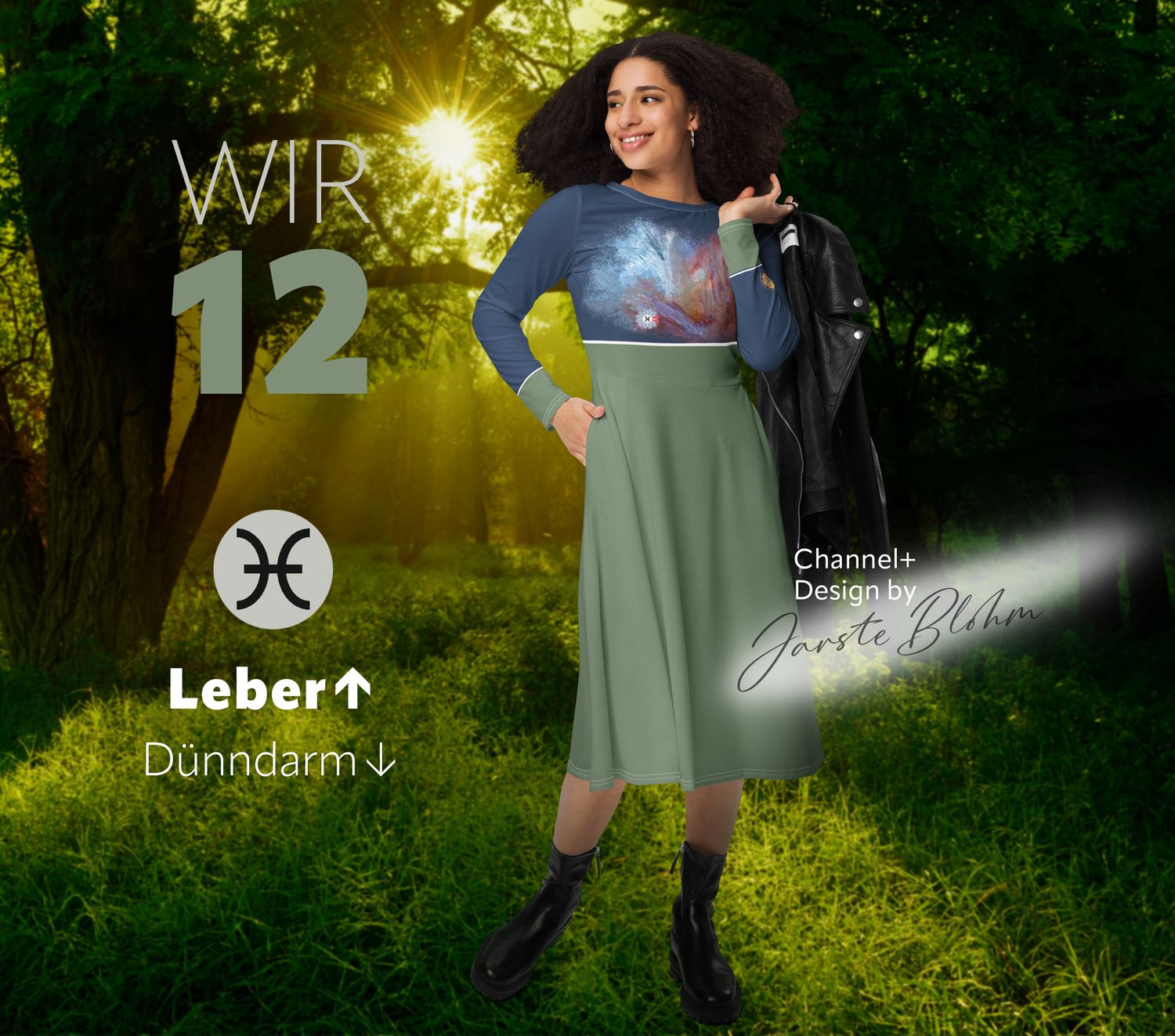 NEA Dress - WIR 12  - Aufbau Krafttfeld Leber↑