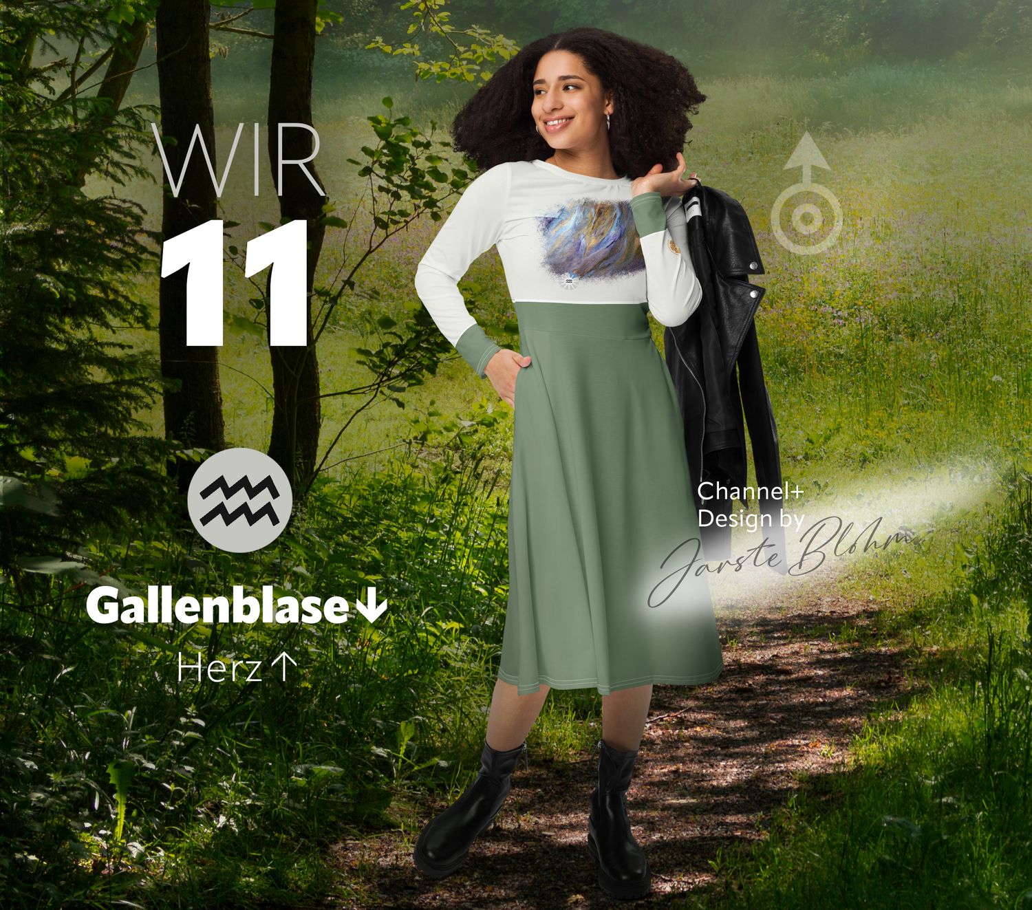 NEA Dress - WIR 11  - Aufbau Krafttfeld Gallenblase↓