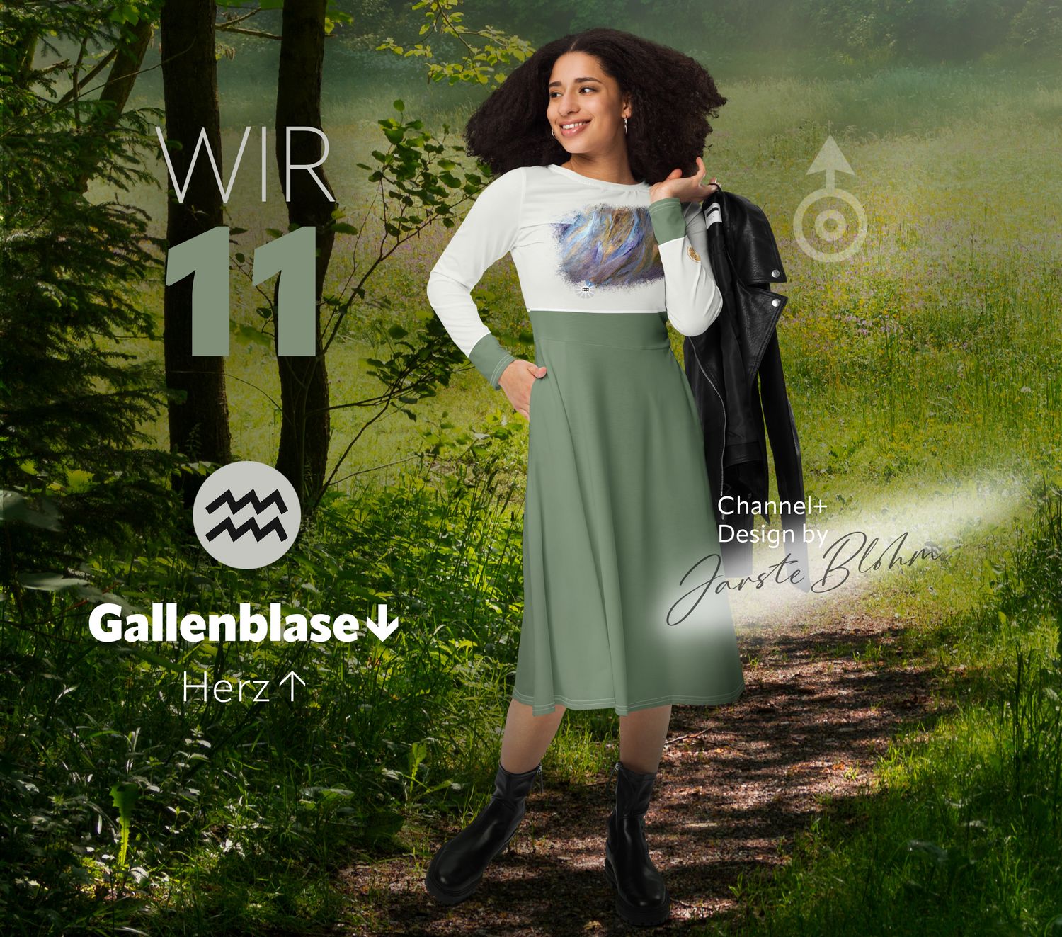 NEA Dress - WIR 11  - Aufbau Krafttfeld Gallenblase↓