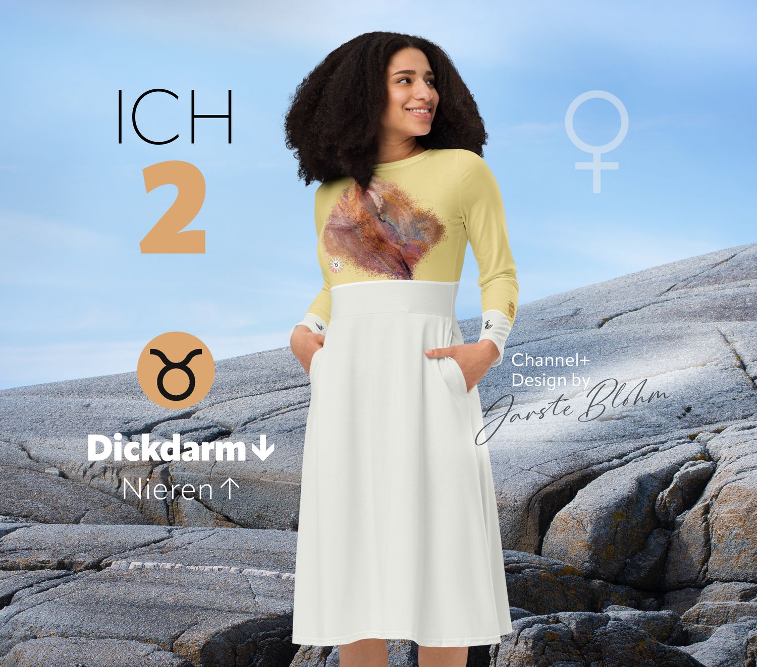 NEA Dress - ICH 2 - Aufbau Krafttfeld Dickdarm↓