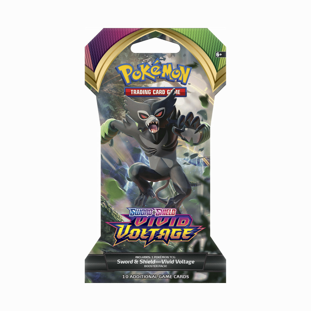 Pokemon Tcg Sword Shield Vivid Voltage Booster Blister Eng Pokemon Tcg Sword Shield Vivid Voltage Booster Blister Eng