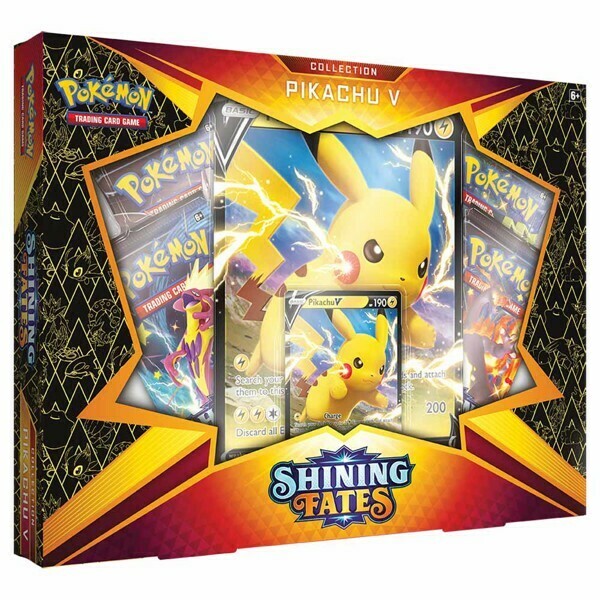 Pokemon Tcg Sword Shield Shining Fates Collection Pikachu V Pokemon Tcg Sword Shield Shining Fates Collection Pikachu V