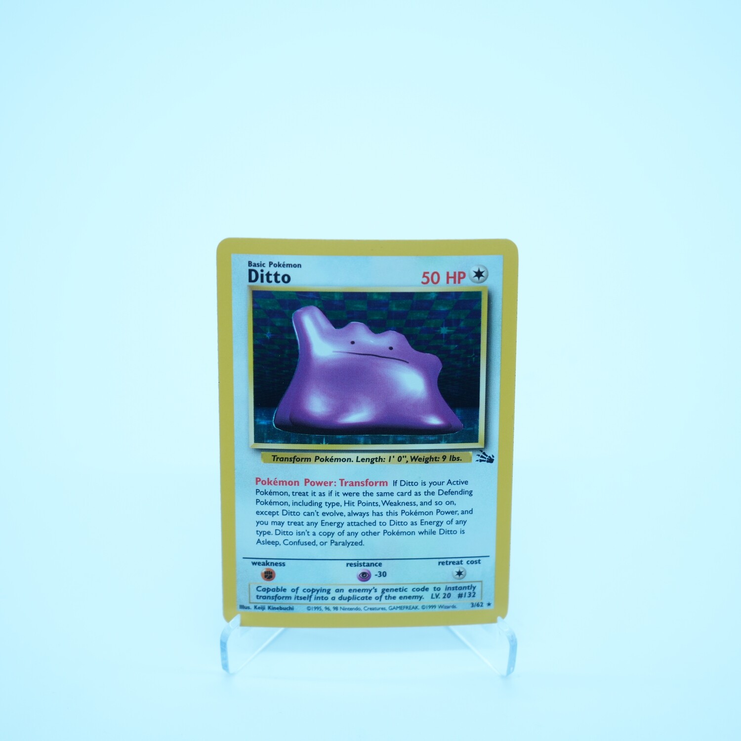 Fossil : Ditto Holo 3/62
