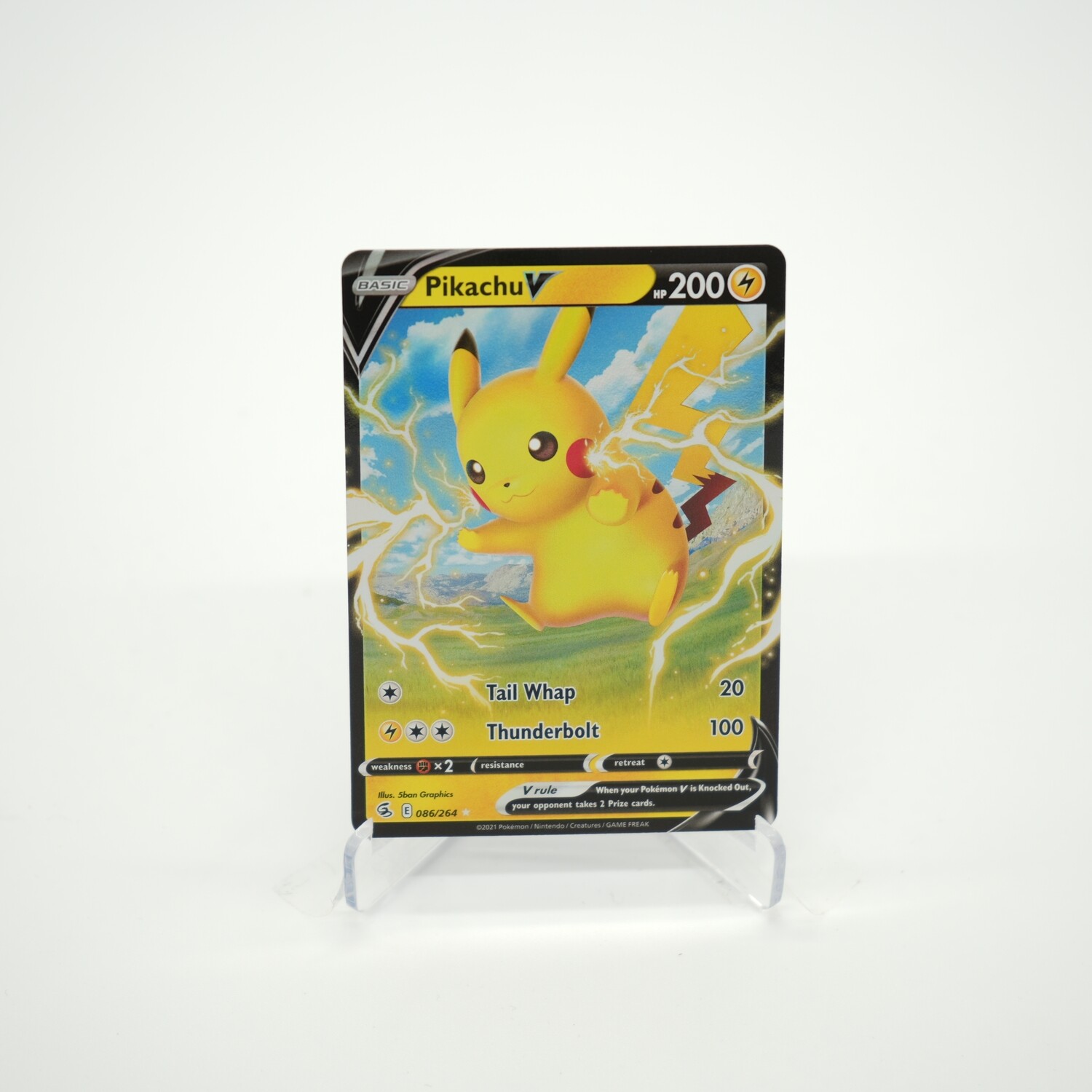 Fusion Strike : Pikachu V 086/264