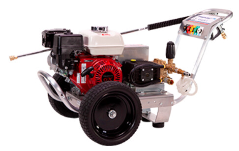 Pressure-Pro 4000PSI 4GPM Pressure Washer Eagle II Series - Belt Drive - AR Pump - Honda GX390 Engine - Cold Water Gas - Pull Start
