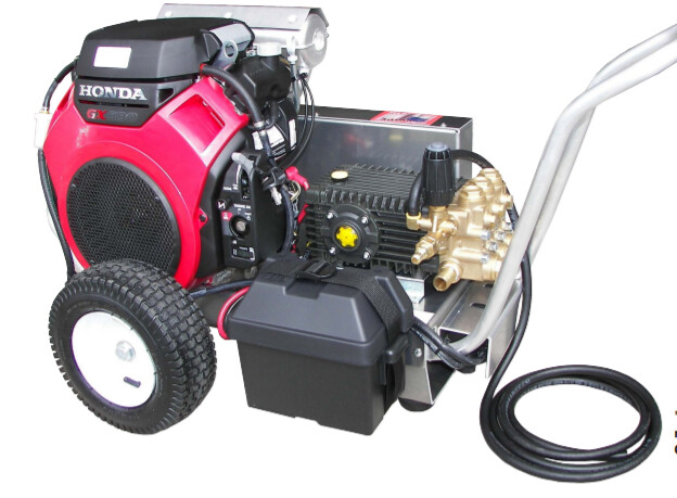 Pressure-Pro 5000PSI 5.5GPM Pressure Washer Pro Series - V-Belt Drive - AR Pump - Honda GX690 Engine - Cold Water Gas - Electric Start