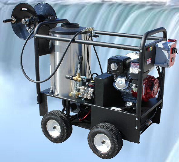 EPPS PRESSURE WASHER 3500PSI 3.6GPM Portable 4 WHEEL CART 3435H13BDP Belt Drive Hot gas - Honda GX390