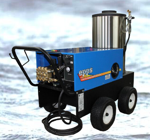 EPPS PRESSURE WASHER 2000PSI 3.6GPM  2000 - Belt Drive Hot Water Electric - 230V/1PH/5HP - Diesel, Kerosene, or Oil Fired Burner
