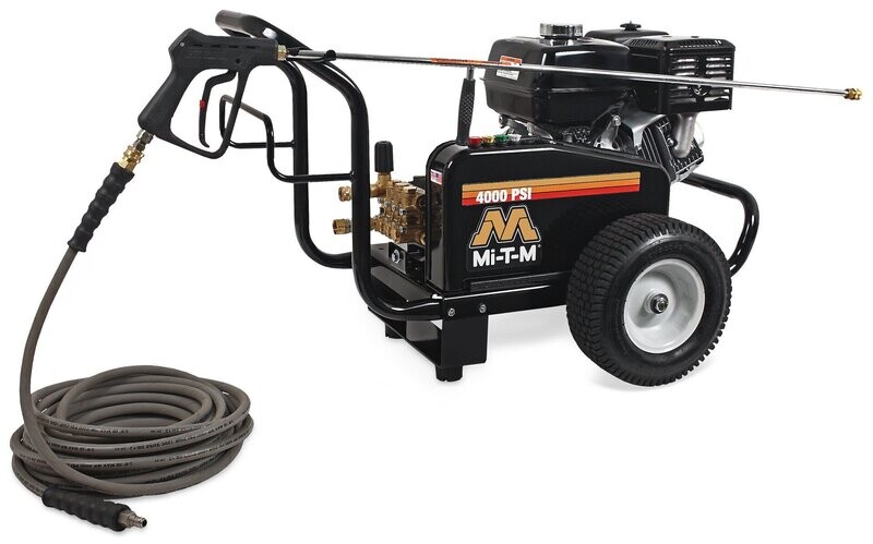 Mi-T-M Pressure Washer Cold Water/Gas Engine - 4000PSI - 3.5GPM