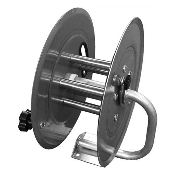 HydroTek Stainless Steel Hose Reel - Small Base