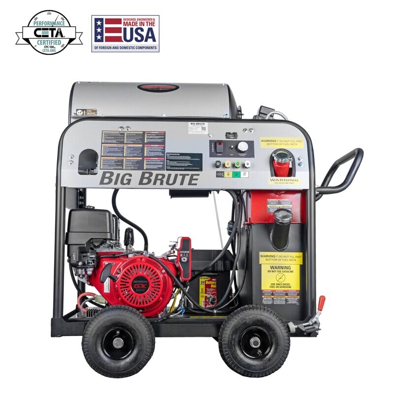 Big Brute 49-State 4000 PSI 4.0 GPM HONDA® GX390 with COMET Triplex Plunger Pump