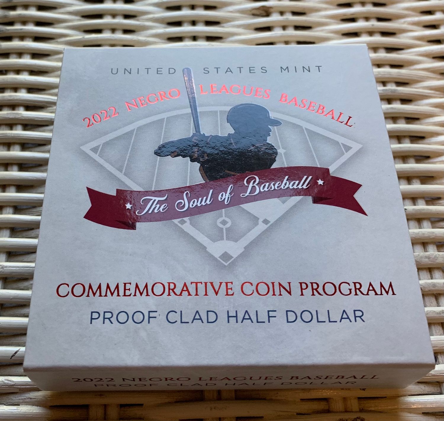 2022 US Proof Clad Half Dollar Commemorating Negro Leagues Baseball
